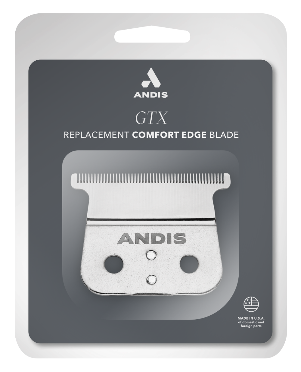Andis GTX Deep Tooth T-Outliner Replacement Blade - Stainless Steel